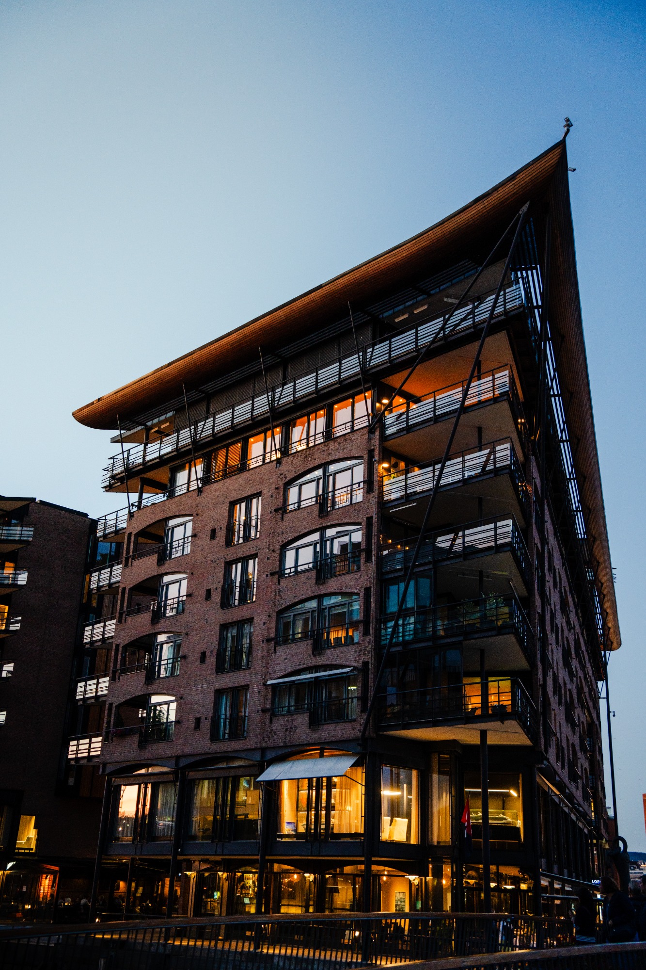 Architektur Wohn- und Bürogebäude in Oslo